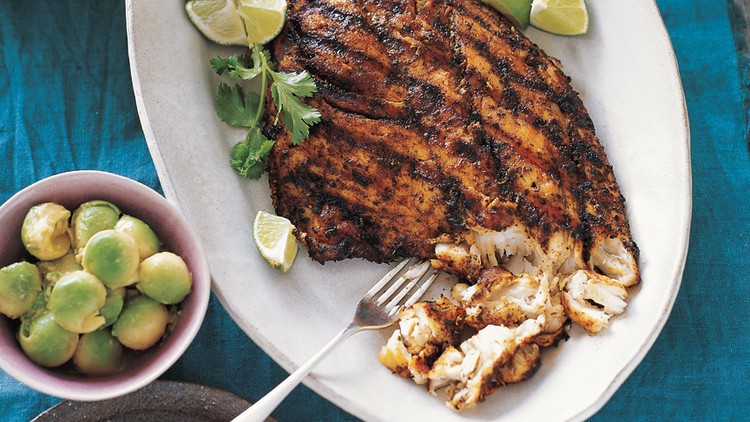 Grilled Fish with Pineapple Salsa