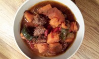 Slow cook ketogenic lam stew